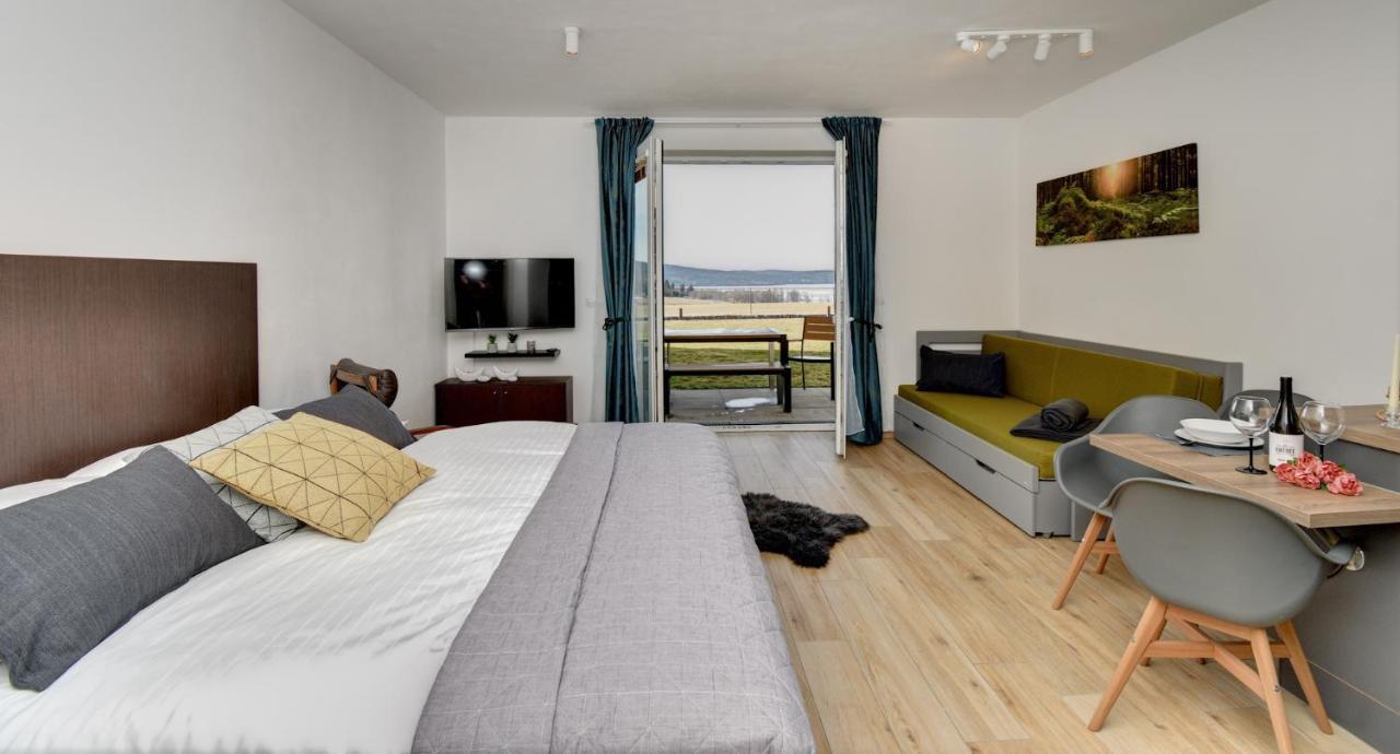 Apartmán Lipno - Dvě Zátoky Frymburk Exterior foto
